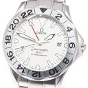 オメガ OMEGA 2538.20 シーマスター300 GMT 自動巻き メンズ 保証書付き_751427【中古】