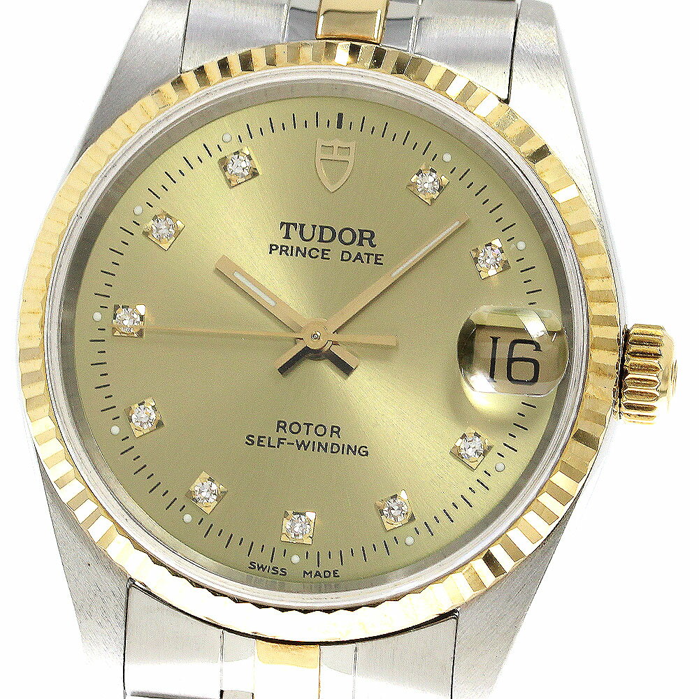 チュードル TUDOR 72033 プリンスデイト cal.2824-2 デイト 自動巻き ボーイズ _753510【中古】