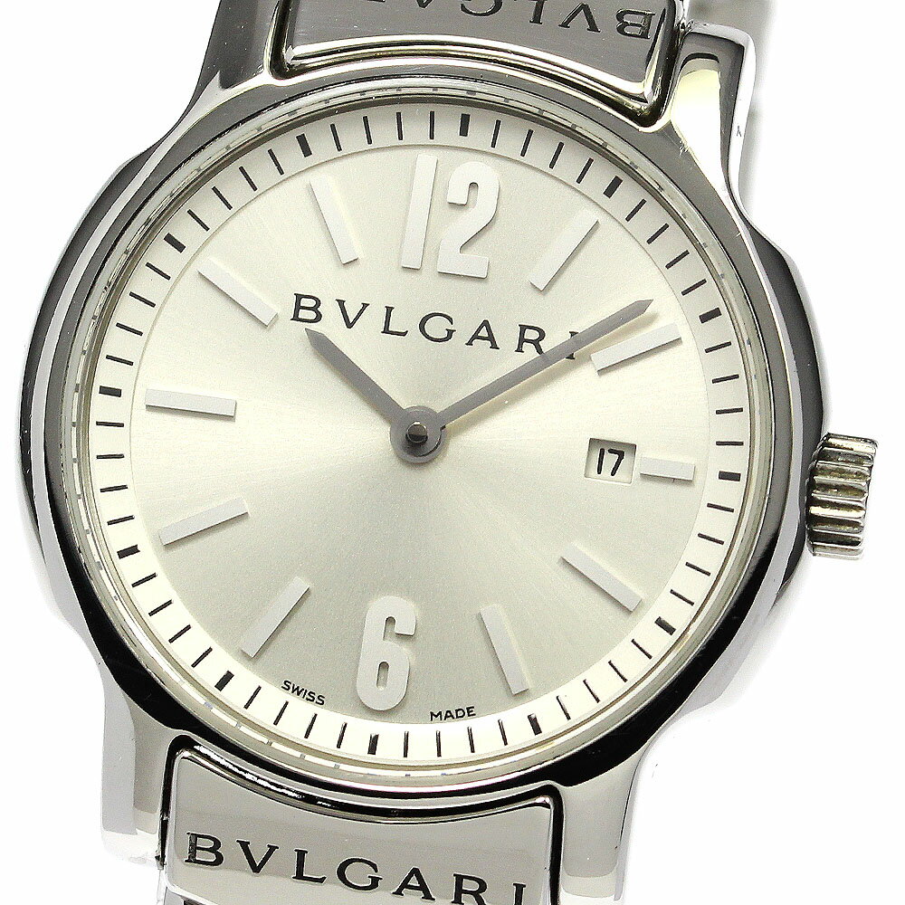 結婚祝い 【ST30S】BVLGARI 'ブルガリ 新型モデル☆極美品☆ 時計