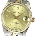 チュードル TUDOR 72033 プリンス オイスターデイト YGコンビ 10Pダイヤ Cal.2824-2 自動巻き ボーイズ 美品 _753487【中古】