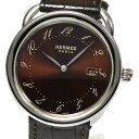 エルメス HERMES AR5.710 アルソー デイト クォーツ メンズ _755013【中古】