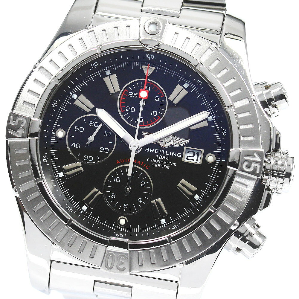 ブライトリング BREITLING A13370 エアロマリン スーパーアベンジャー クロノグラフ  ...