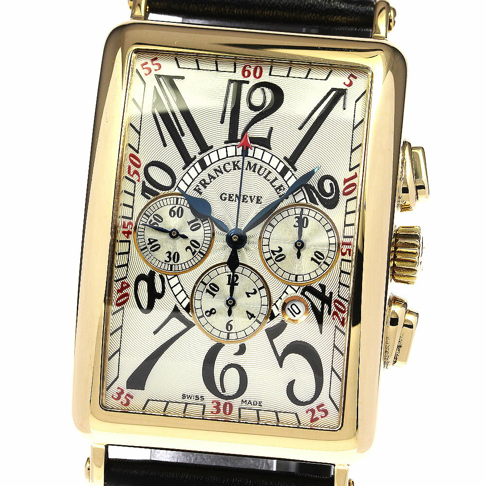 フランクミュラー FRANCK MULLER 1200CCAT ロングアイランド K18YG 自動巻 ...