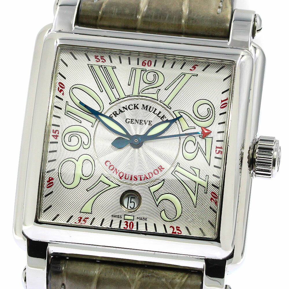 フランクミュラー FRANCK MULLER 10000HSC コンキスタドール コルテス デイト 自動巻き メンズ _756747【ev10】【中古】