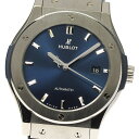 ウブロ HUBLOT 542.NX.7170.LR クラシックフュージョン チタニウム デイト 自動 ...