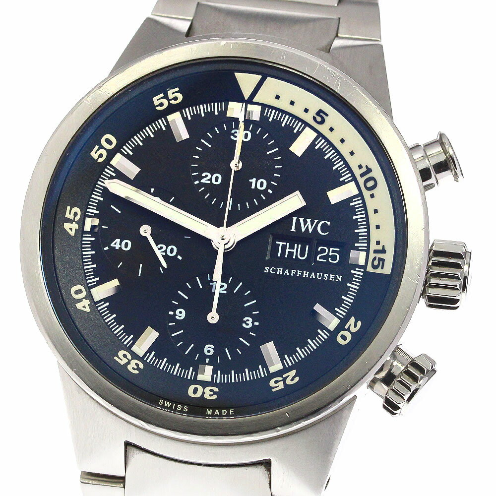 IWC IWC SCHAFFHAUSEN IW371928 アクアタイマー クロノグラフ デイデイト ...