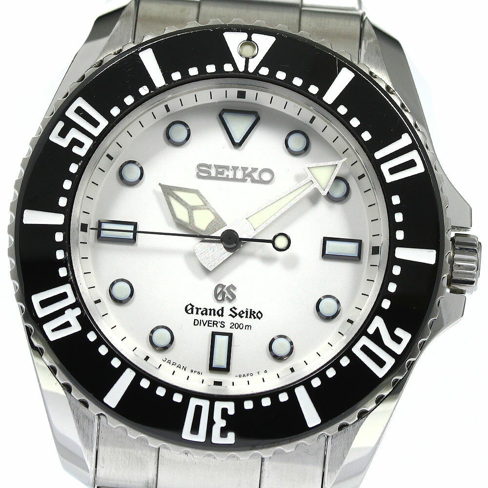 セイコー SEIKO SBGX115/9F61-0AF0 グランドセイコー ダイバーズ マスターショップ限定 クォーツ メンズ 箱 保証書付き_758532【中古】