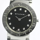 ブルガリ BVLGARI BB26SS ブルガリブルガリ 12Pダイヤ クォーツ レディース _754993【ev10】【中古】