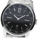 ブルガリ BVLGARI ST37S ソロテンポ クォーツ メンズ 良品 _758807【ev15】【中古】