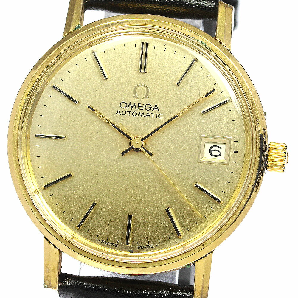 オメガ OMEGA 166.0202 Cal.1012 デイト 自動巻き メンズ _758894【ev20】【中古】