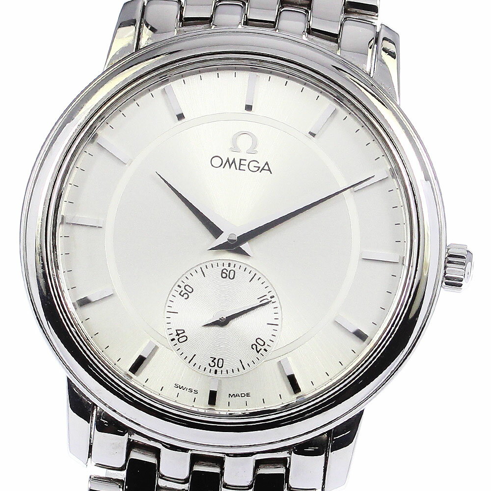 オメガ OMEGA 4520.31 デビル プレステージ スモールセコンド 手巻き メンズ _758649【ev15】【中古】