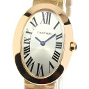 カルティエ CARTIER W8000007 ベニュワール SM K18PG クォーツ レディース  ...