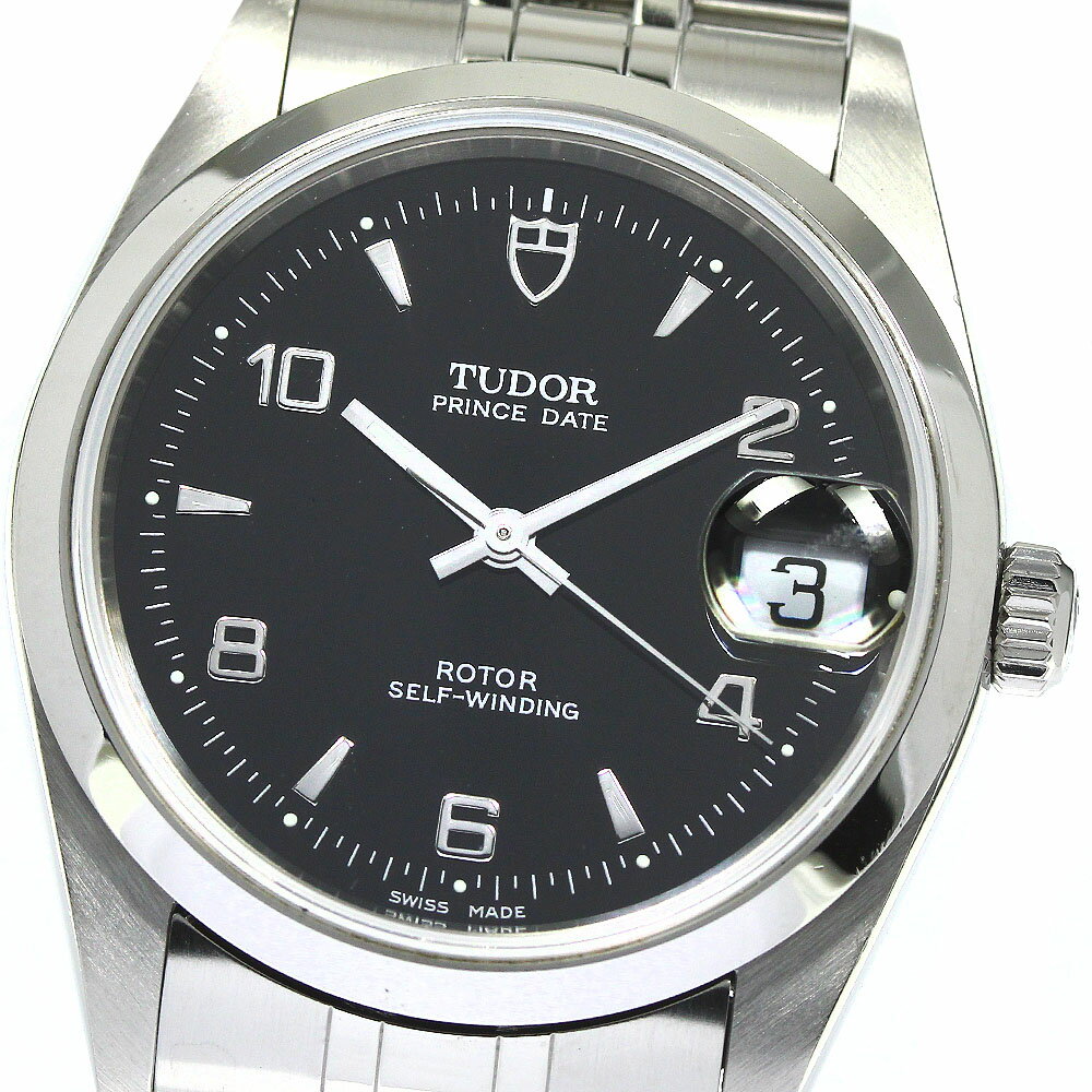 チュードル TUDOR 74000N プリンス デイト 自動巻き メンズ 保証書付き_759294【 ...