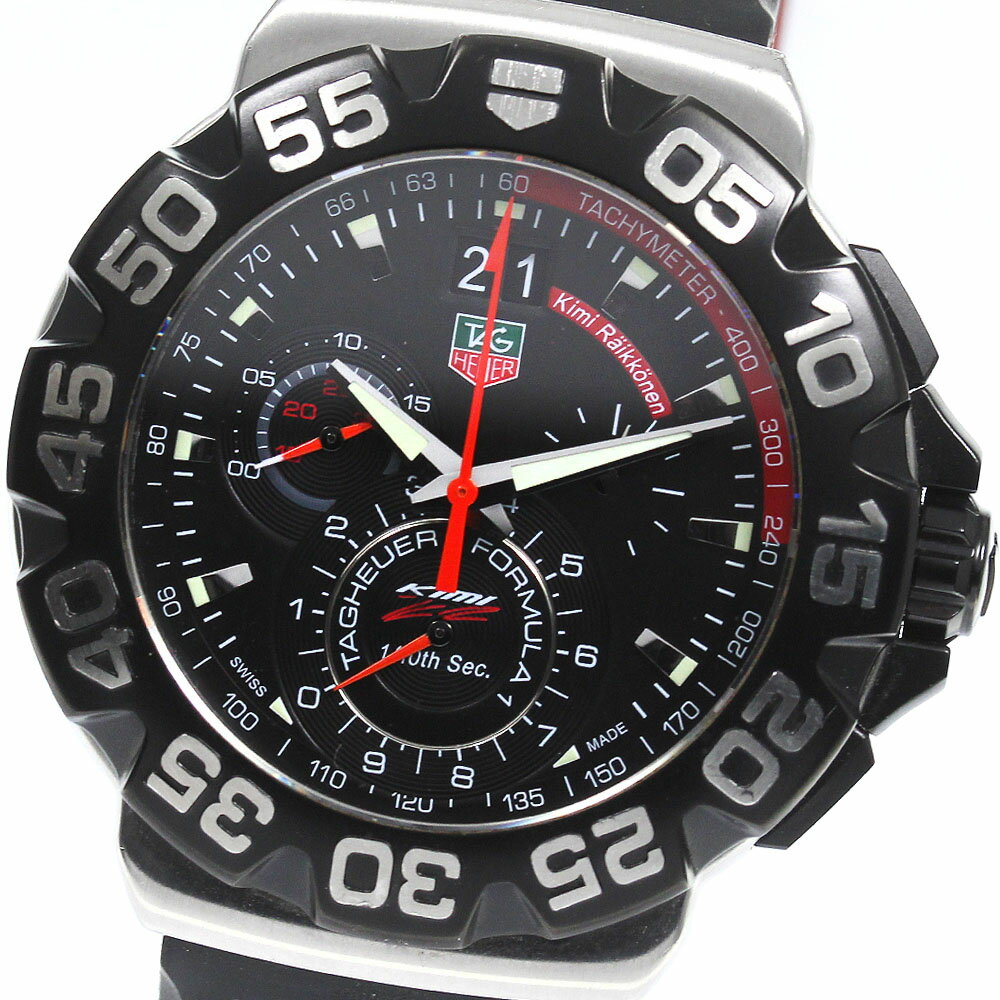 タグホイヤー TAG HEUER CAH1014.BT0718 フォーミュラ1 キミ・ライコネン限定 ...