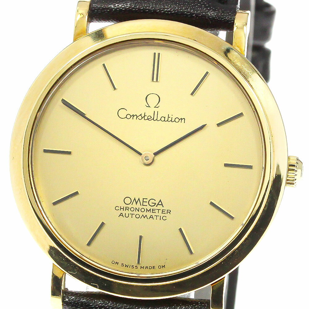 オメガ OMEGA Ref.1570001 コンステレーション K18YG Cal.712 自動巻き メンズ _764695【中古】