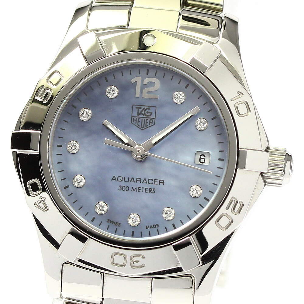 タグホイヤー TAG HEUER WAF1419.BA0813 アクアレーサー 11Pダイヤ クォー ...