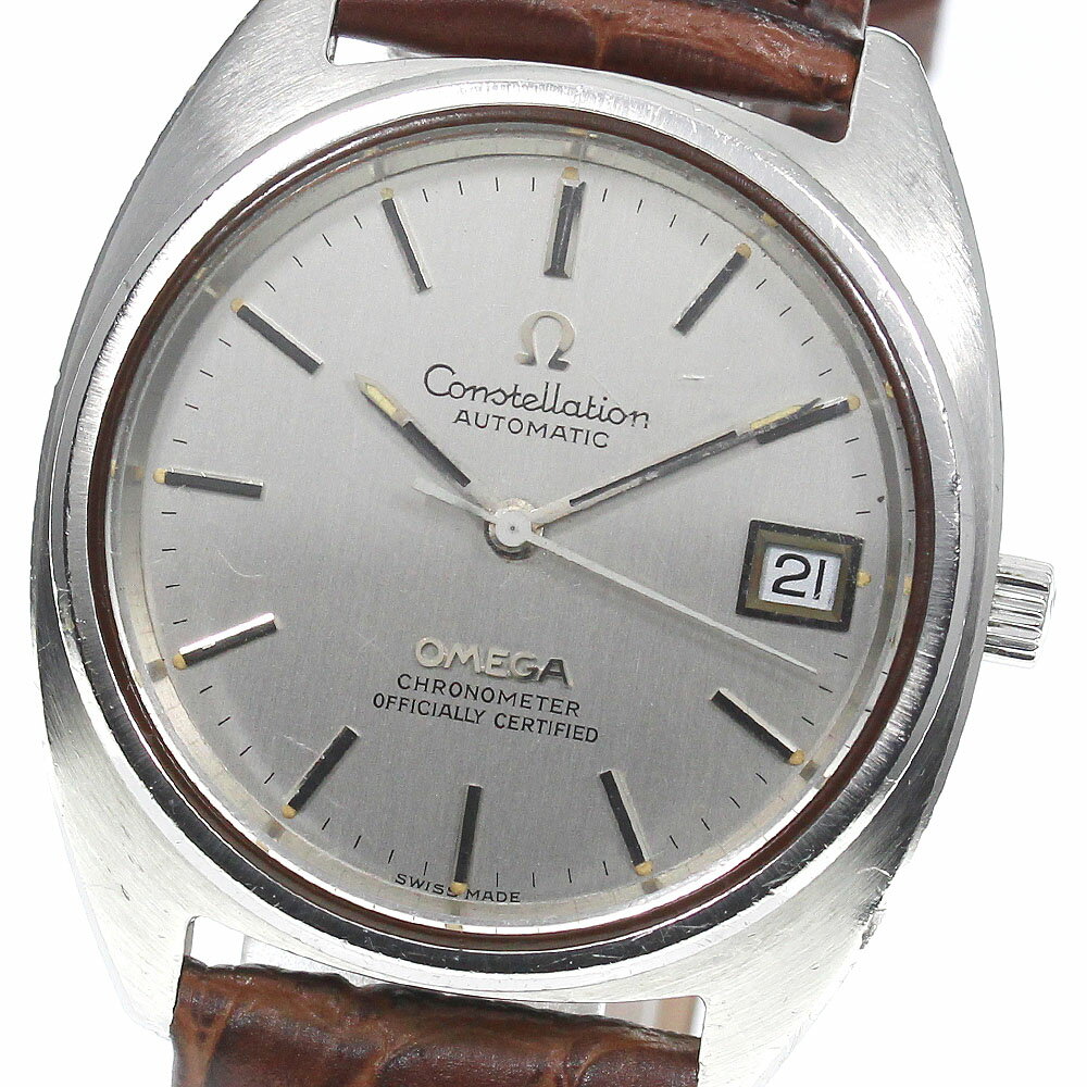 オメガ OMEGA ST168.0056 コンステレーション Cal.1011 デイト 自動巻き メンズ _763894【ev10】【中古】