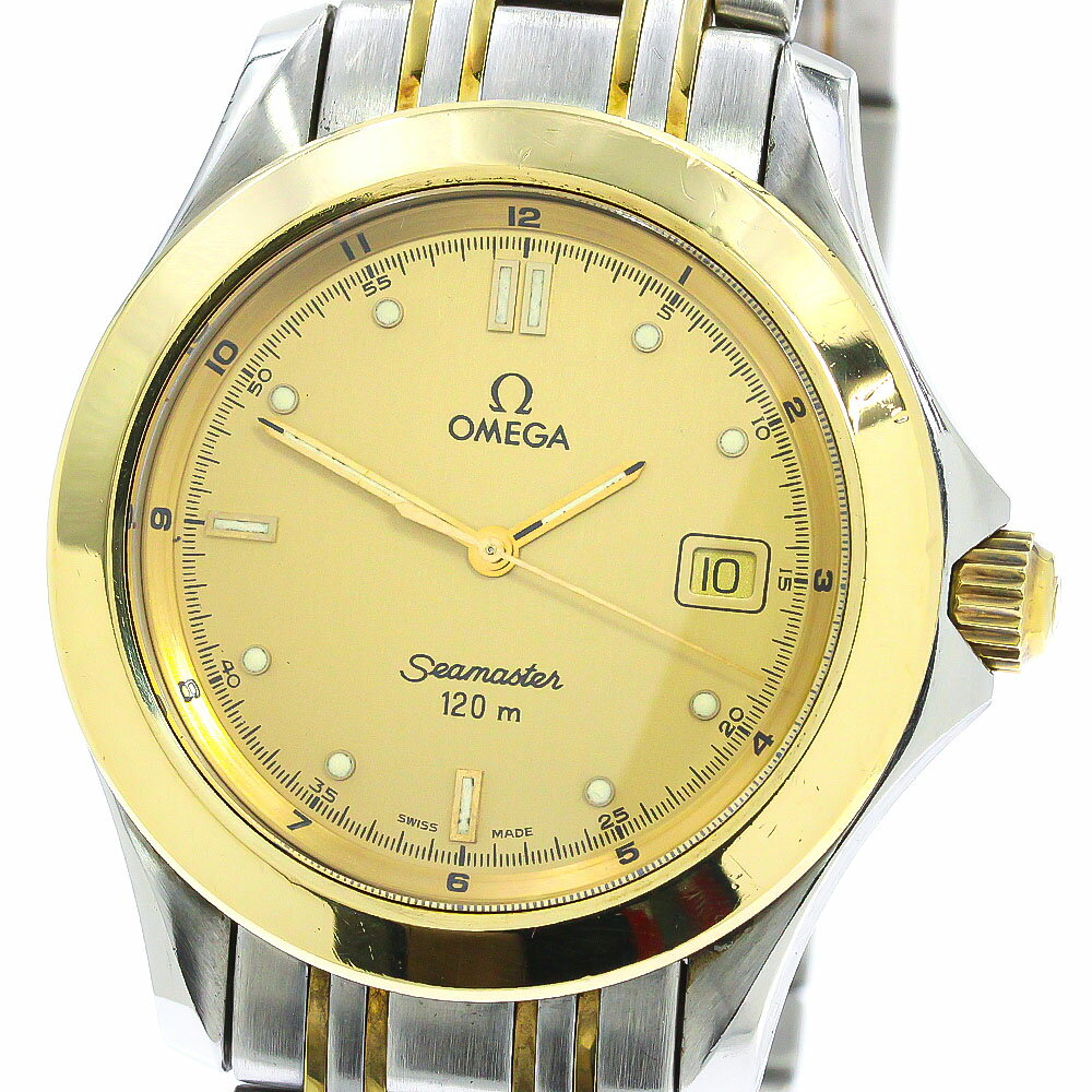 オメガ OMEGA 2311.10 シーマスター120 デイト クォーツ メンズ _759994【中古】