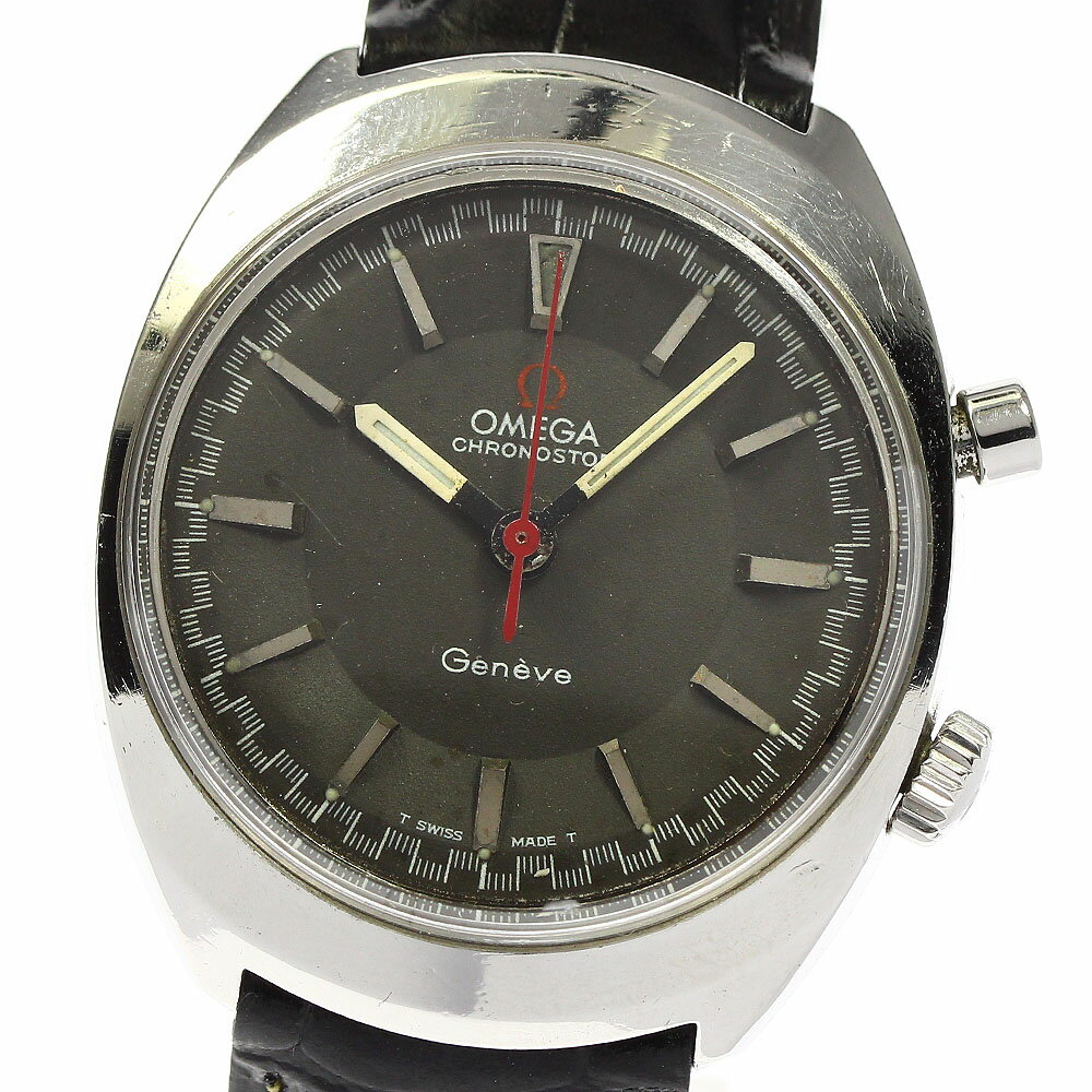 オメガ OMEGA 145.009 ジュネーブ クロノストップ Cal.865 手巻き メンズ _744582【ev20】【中古】