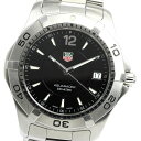 タグホイヤー TAG HEUER WAF1110.BA0800 アクアレーサー デイト クォーツ メ ...