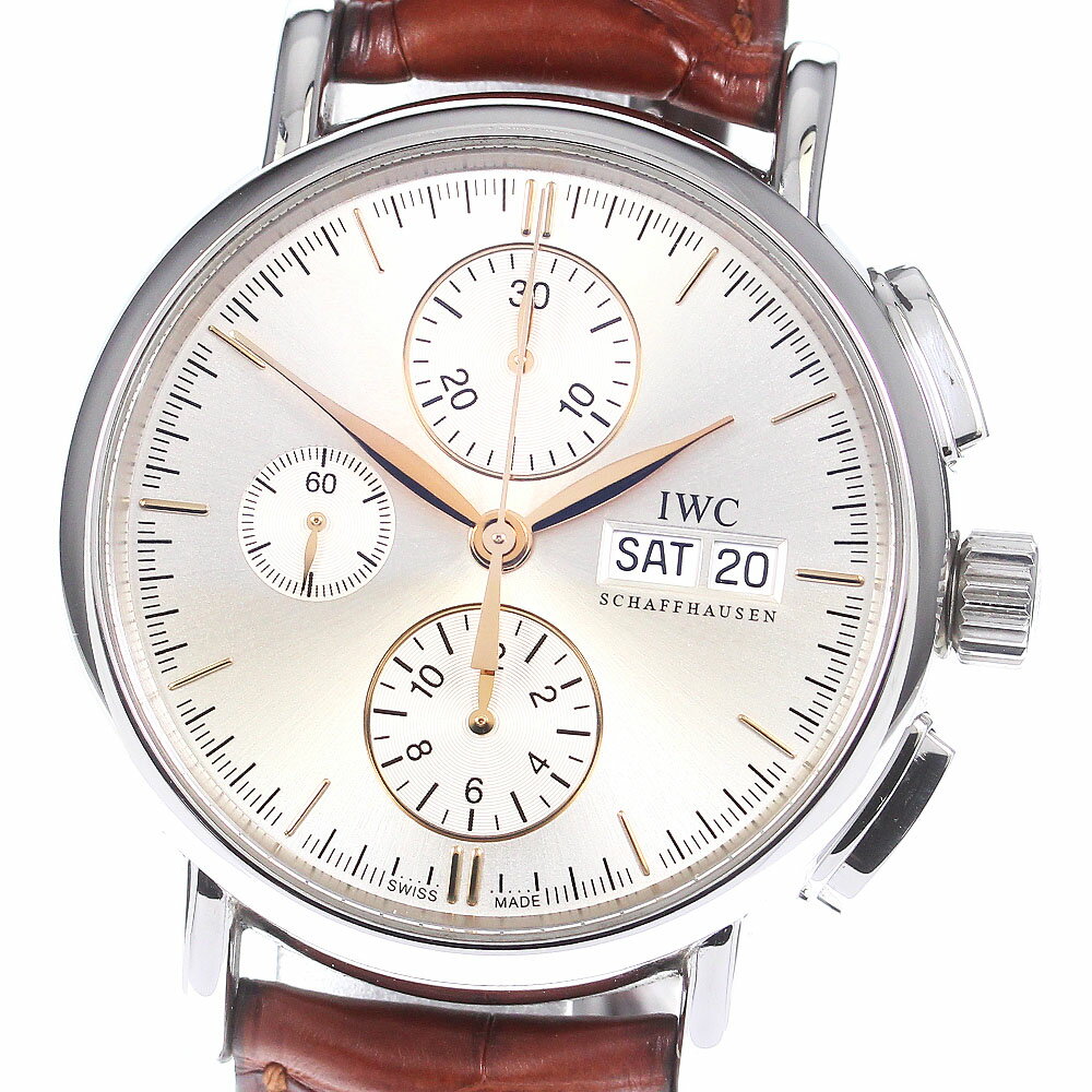 IWC IWC SCHAFFHAUSEN IW378302 ポートフィノ クロノグラフ デイデイト  ...