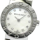 ブルガリ BVLGARI BB23SS ブルガリブルガリ 12Pダイヤ クォーツ レディース 美品 _760625【中古】