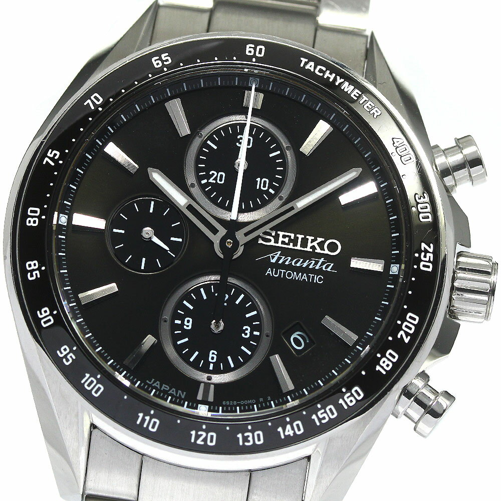 セイコー SEIKO 6S28-00J0/SAEH015 ブライツ アナンタ クロノグラフ 自動巻き メンズ _754895【ev10】【中古】