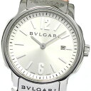 ブルガリ BVLGARI ST29S ソロテンポ デイト クォーツ レディース _761105【中古】