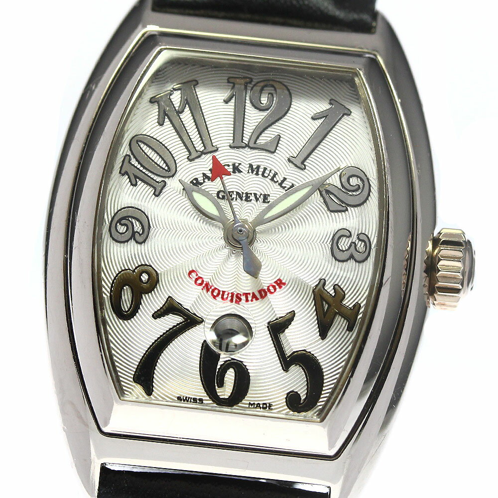 フランクミュラー FRANCK MULLER 8002LSC コンキスタドール K18WG 自動巻き ...