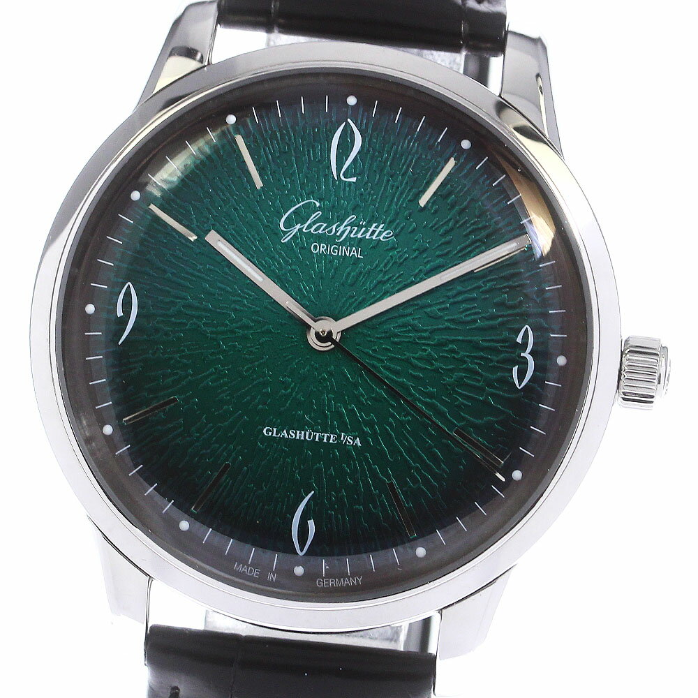 グラスヒュッテ・オリジナル GLASHUTTE ORIGINAL 1-39-52-03-02-04 セネタ シックスティーズ 自動巻き メンズ 保証書付き_764909【中古】