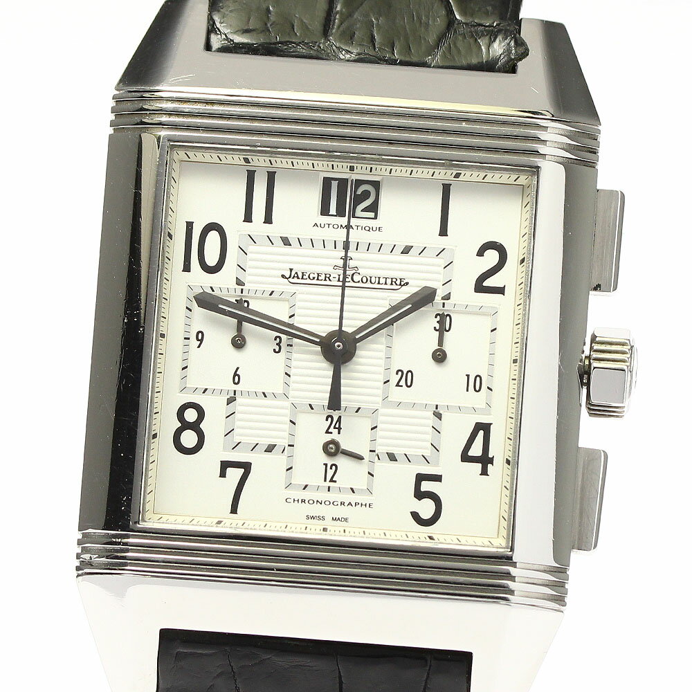 ジャガー ルクルト JAEGER-LECOULTRE 230.8.45 レベルソ スクアドラ クロノグラフ 自動巻き メンズ _764950【中古】