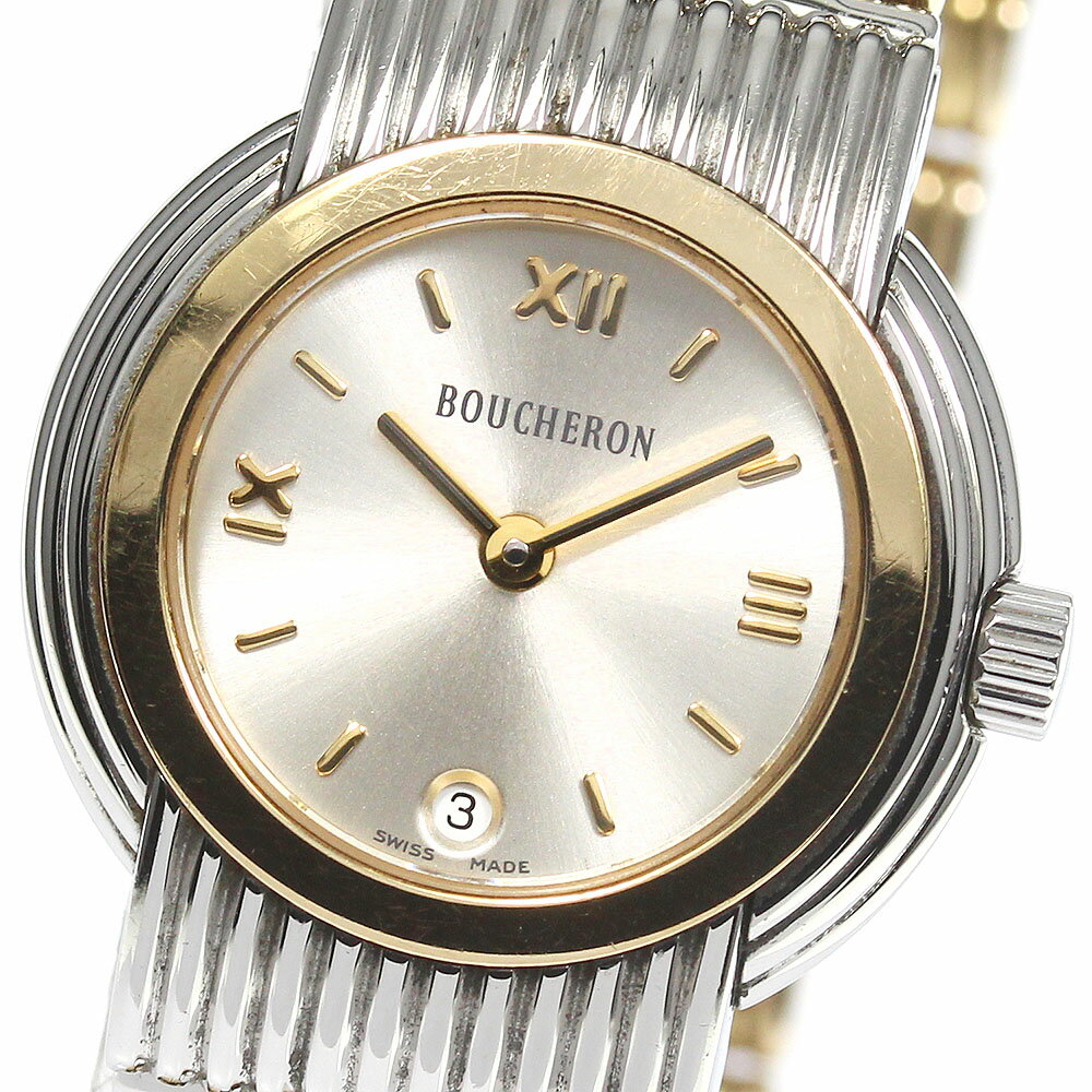 ブシュロン Boucheron リフレ YGコンビ クォーツ レディース _765488【中古】