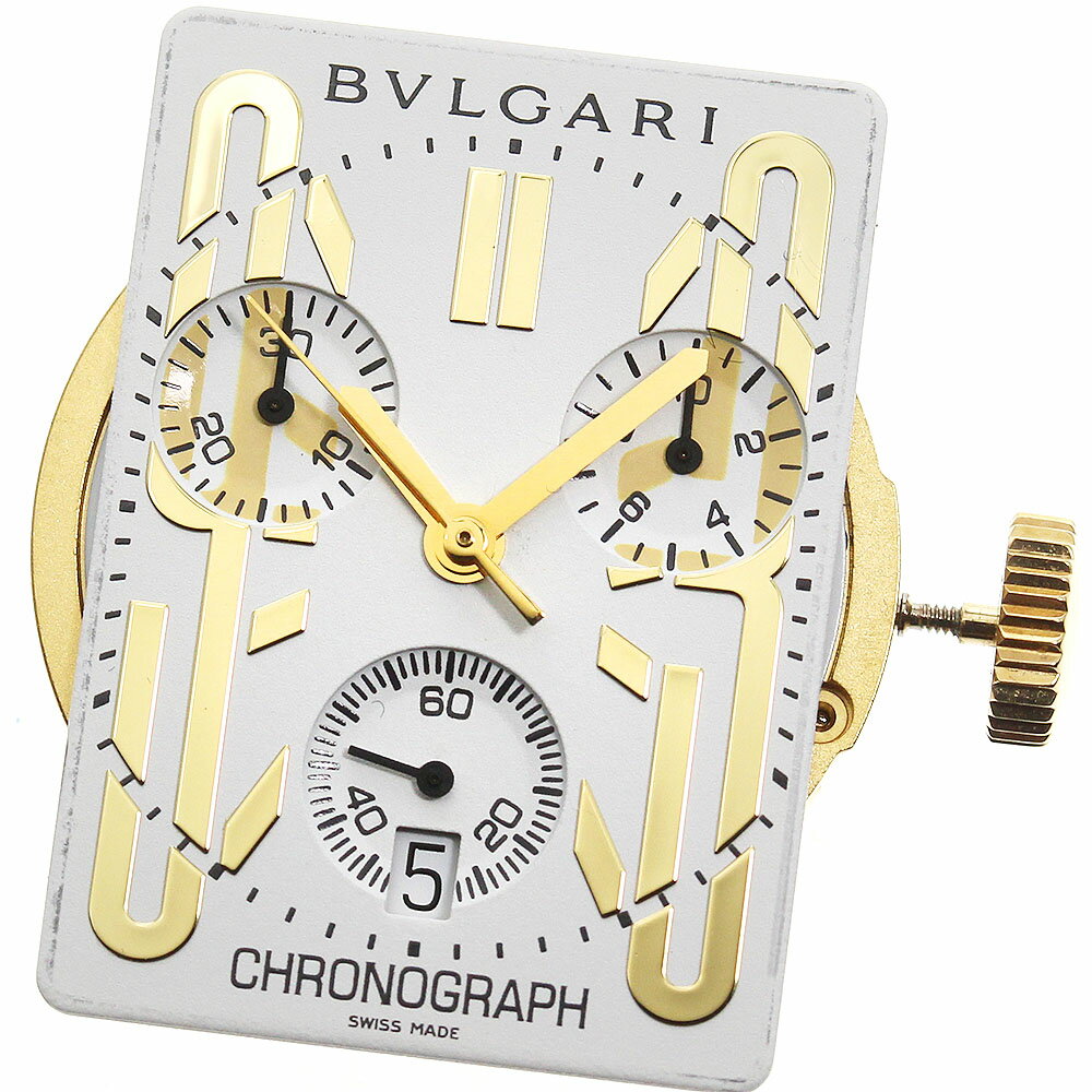 ブルガリ BVLGARI クロノグラフ cal.251.471 ムーブメント クォーツ メンズ 良品 _B28【中古】