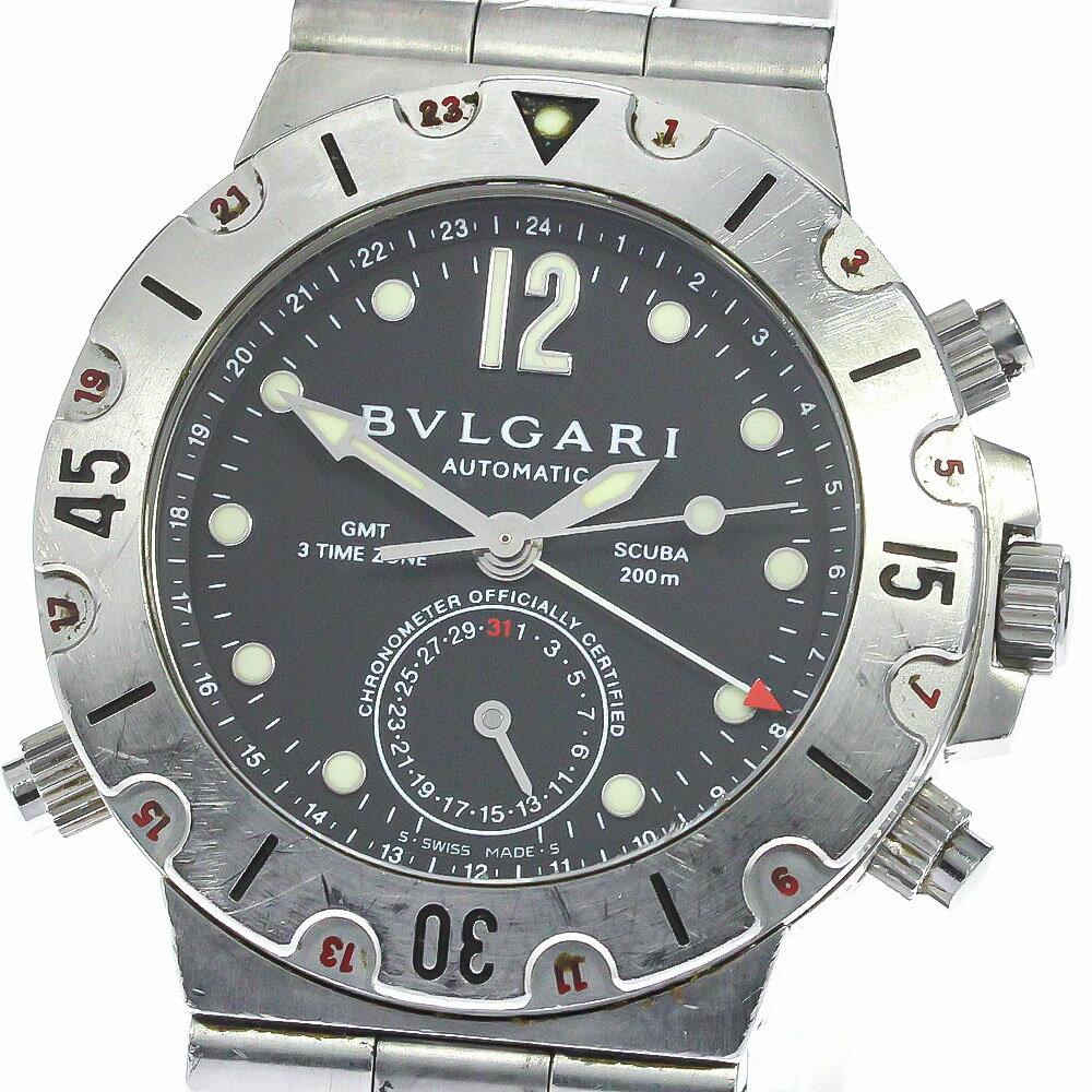 訳あり ブルガリ BVLGARI SD38SGMT ディ