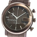 グッチ GUCCI YA101341 Gクロノ 101M クロノグラフ クォーツ メンズ _7724 ...