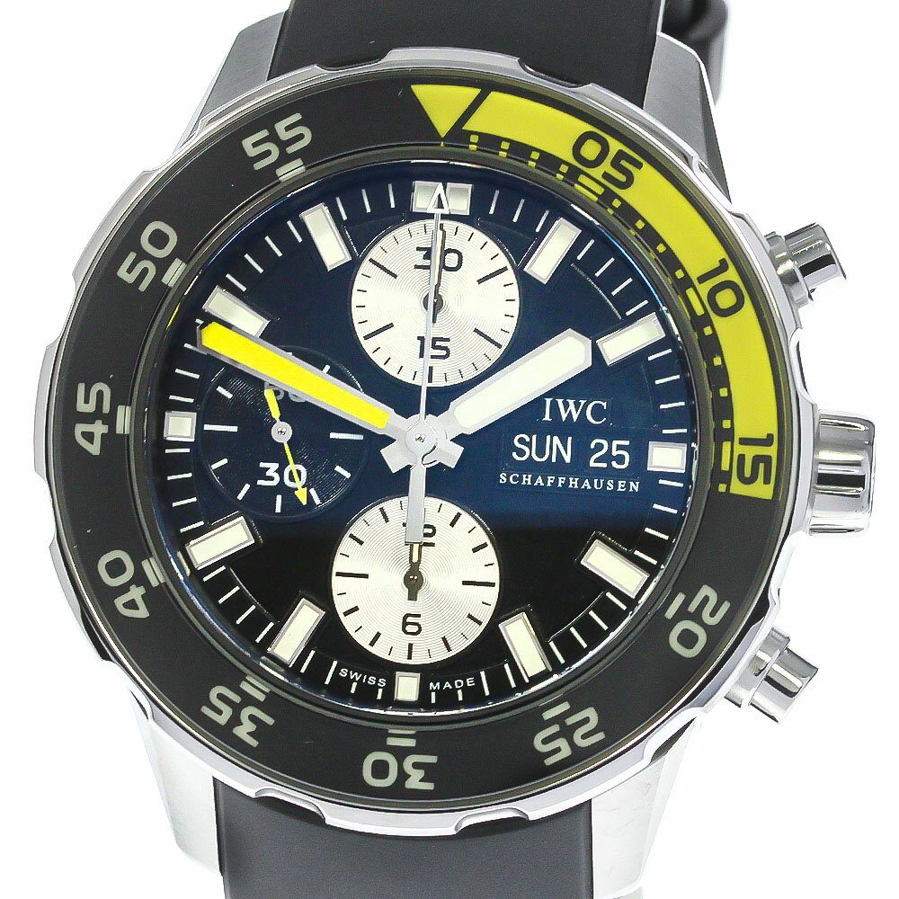 IWC IWC SCHAFFHAUSEN IW376702 アクアタイマー クロノグラフ デイデイト ...