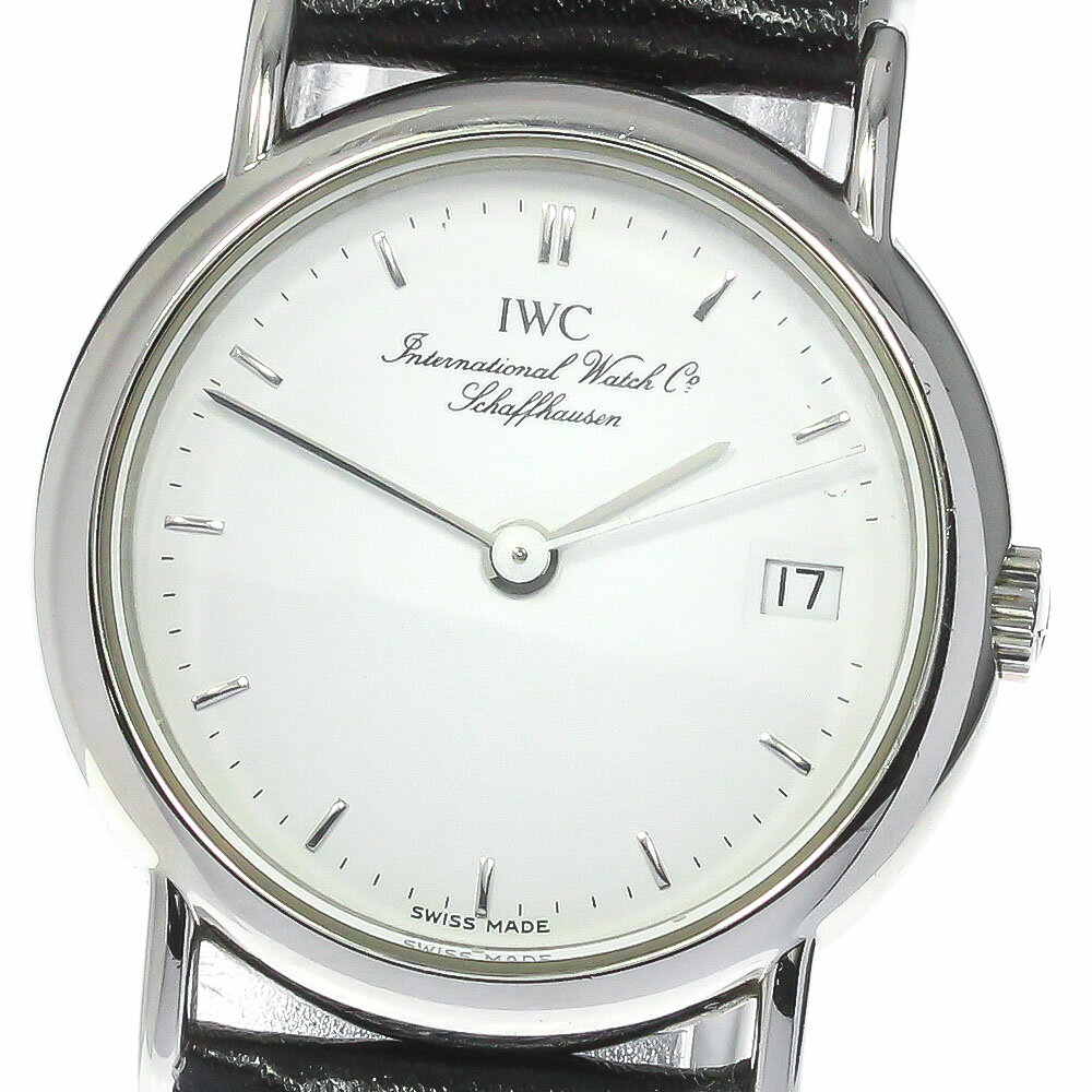 IWC IWC SCHAFFHAUSEN ポートフィノ デイト クォーツ レディース _769147【中古】