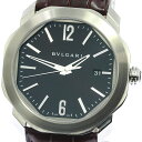 ブルガリ BVLGARI OC41S オクト ローマ デイト 自動巻き メンズ _771274【中古】