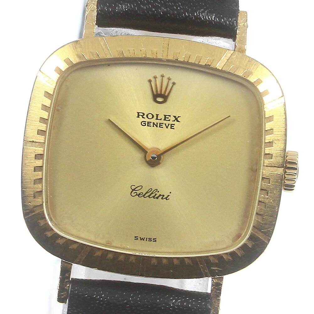 ロレックス ROLEX チェリーニ K18YG cal.