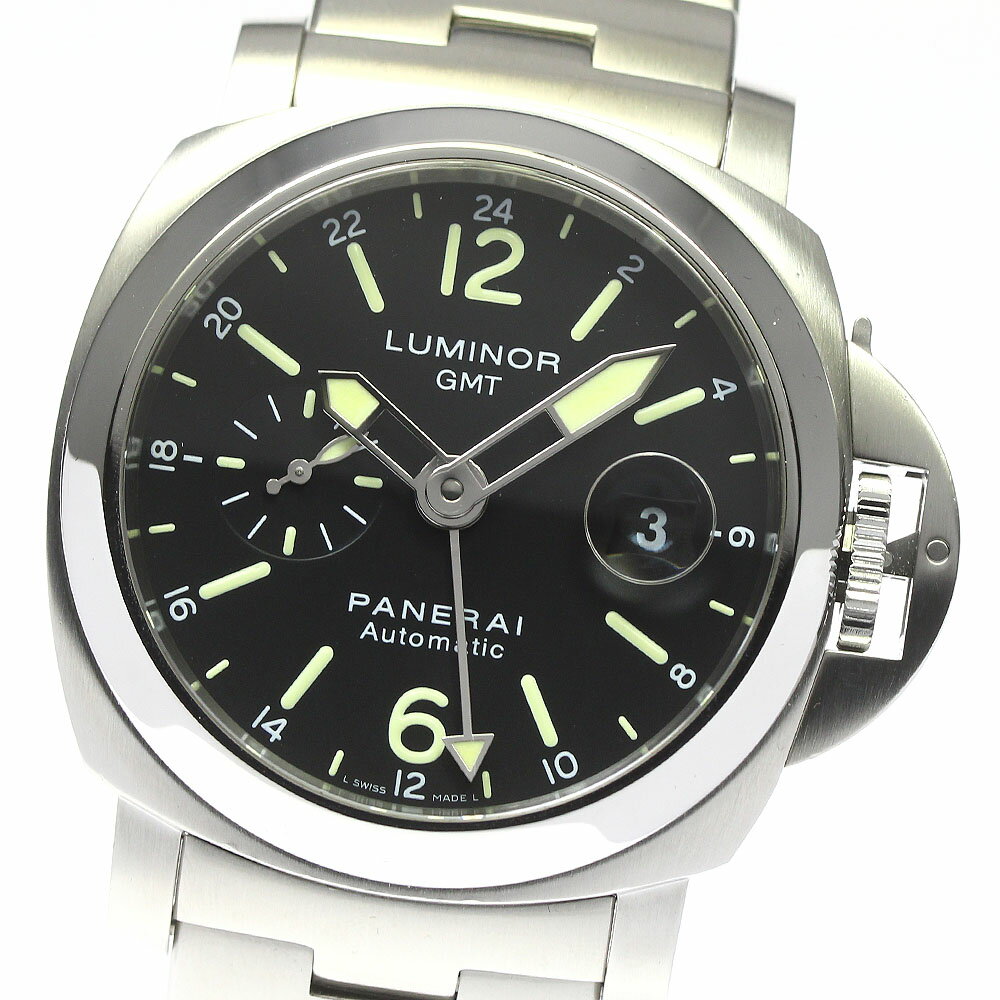 パネライ PANERAI PAM00297 ルミノール GMT デイト スモールセコンド 自動巻き  ...