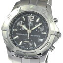 タグホイヤー TAG HEUER CN1110 エクスクルーシブ クロノグラフ デイト クォーツ メンズ _778042【中古】