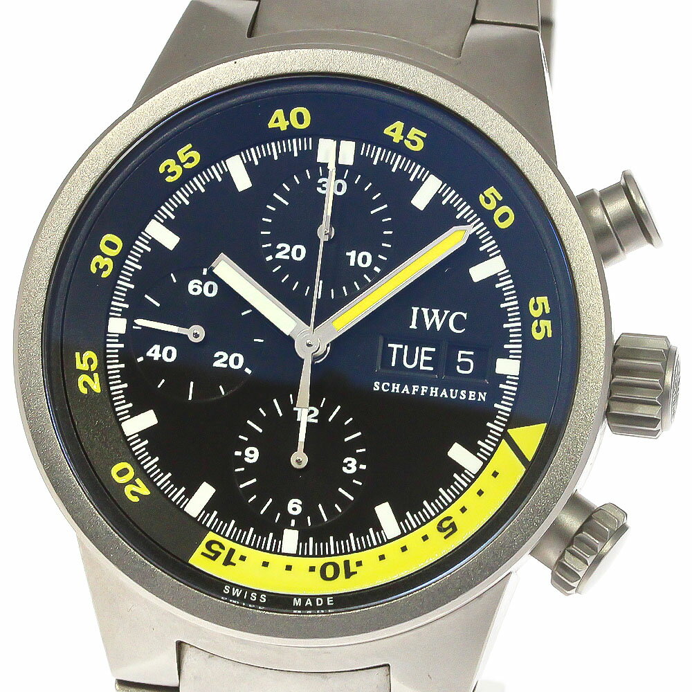 IWC IWC SCHAFFHAUSEN IW371903 アクアタイマー クロノグラフ 自動巻き  ...