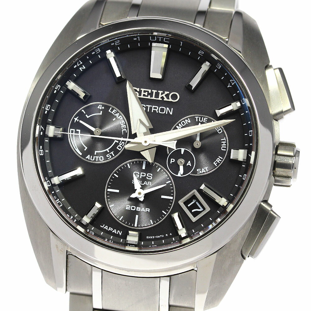 セイコー SEIKO SBXC067/5X53-0AV0 アストロン デイデイト ソーラー電波 メンズ _779248【中古】