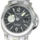 パネライ PANERAI PAM00161 ルミノール GMT デイト 自動巻き メンズ _7794 ...