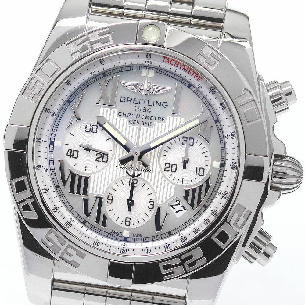ブライトリング BREITLING AB0110 クロノマット 44 クロノグラフ 自動巻き メンズ 良品 _774859【中古】