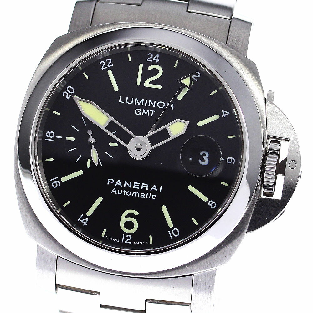 パネライ PANERAI PAM00297 ルミノール GMT デイト スモールセコンド 自動巻き  ...