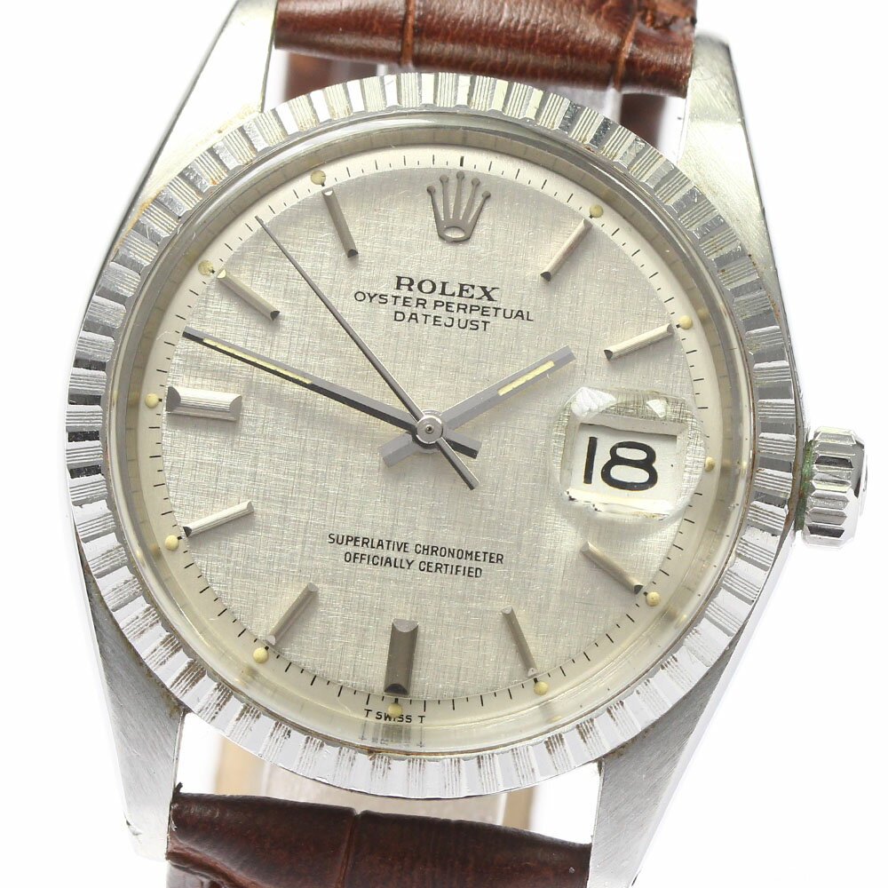 訳あり ロレックス ROLEX 1603 デイトジャスト cal.1570 自動巻き メンズ _771000【中古】