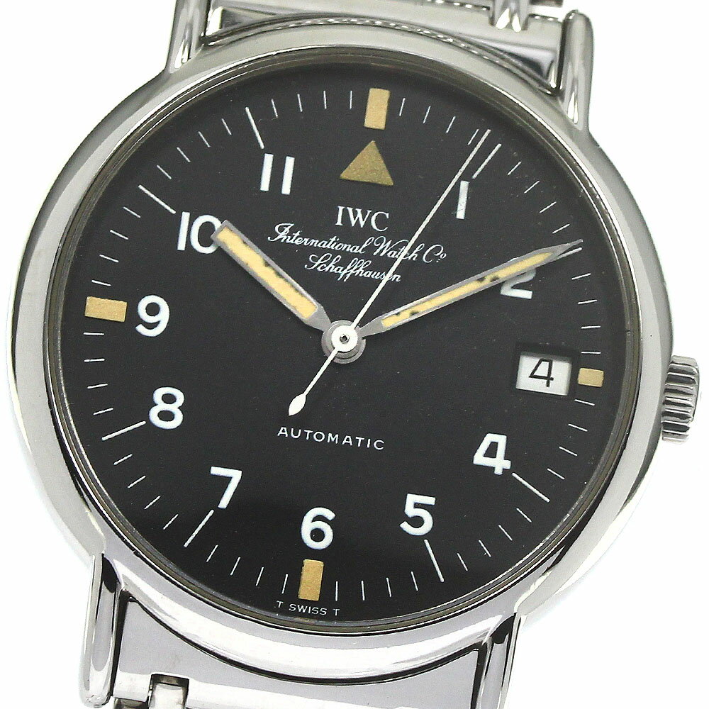 IWC IWC SCHAFFHAUSEN IW351315 ポートフィノ デイト 自動巻き ボーイズ _778459【ev10】【中古】