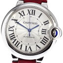 カルティエ CARTIER W69017Z4 バロンブルー 36mm 自動巻き ボーイズ 箱・保証書付き_782039【中古】