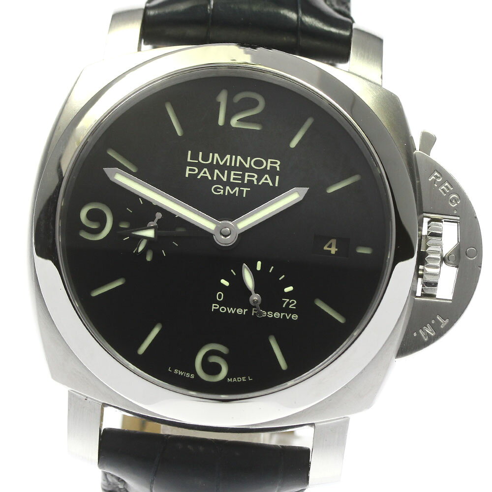 パネライ PANERAI PAM00321 ルミノール 1950 3デイズ GMT 自動巻き メンズ ...